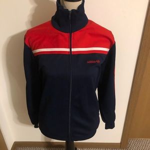 Adidas track zip up